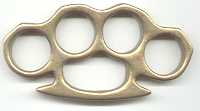 Large Brass Knuckles